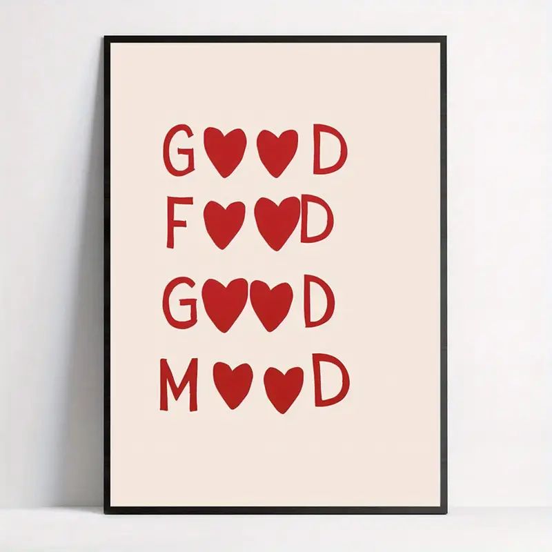 Affiche Cuisine Love Food