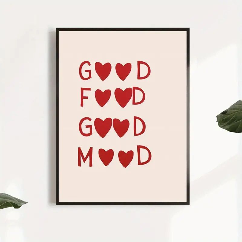 Affiche Cuisine Love Food