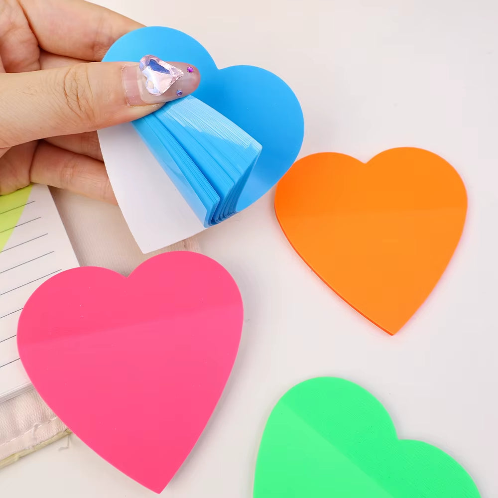 Blocs Mémo Coeur