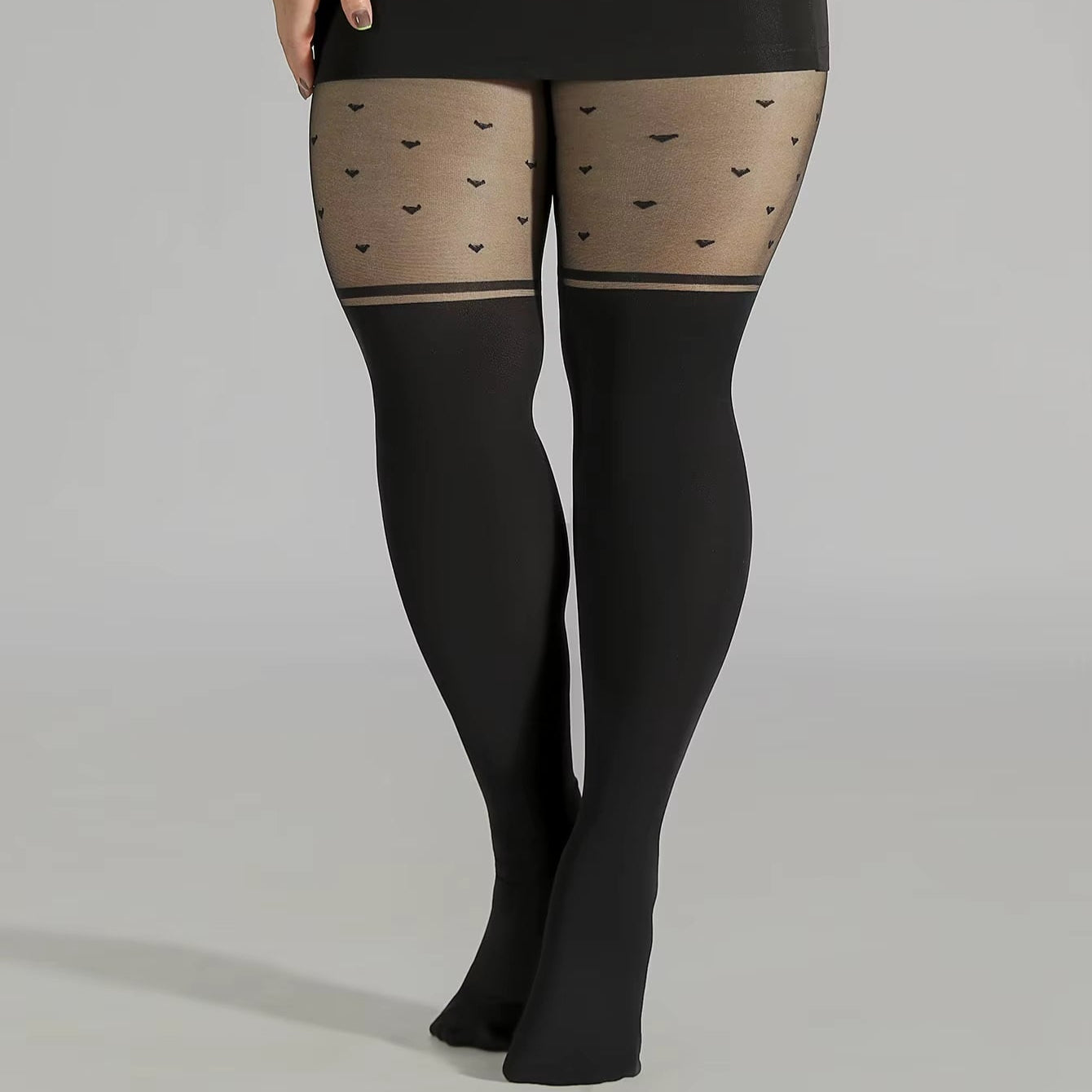 Collant Femme Grande Taille Moderne