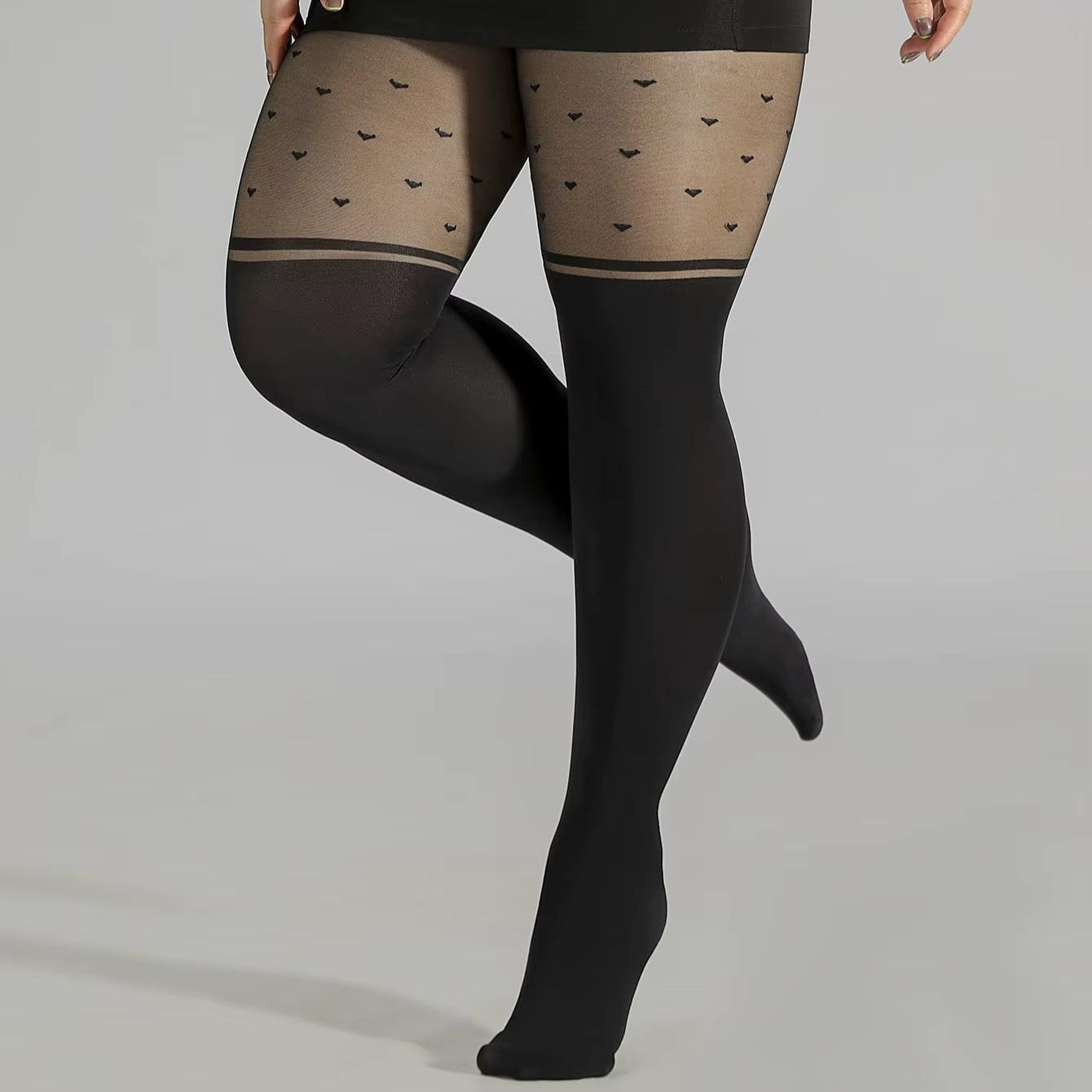 Collant Femme Grande Taille Moderne