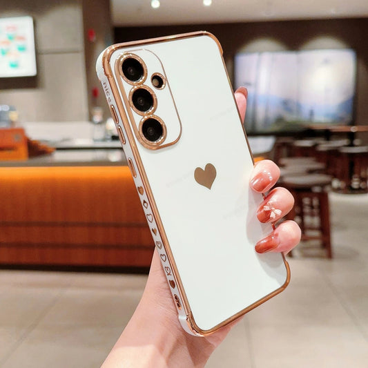 Coque de Telephone Samsung à Coeur dans la main d'une femme