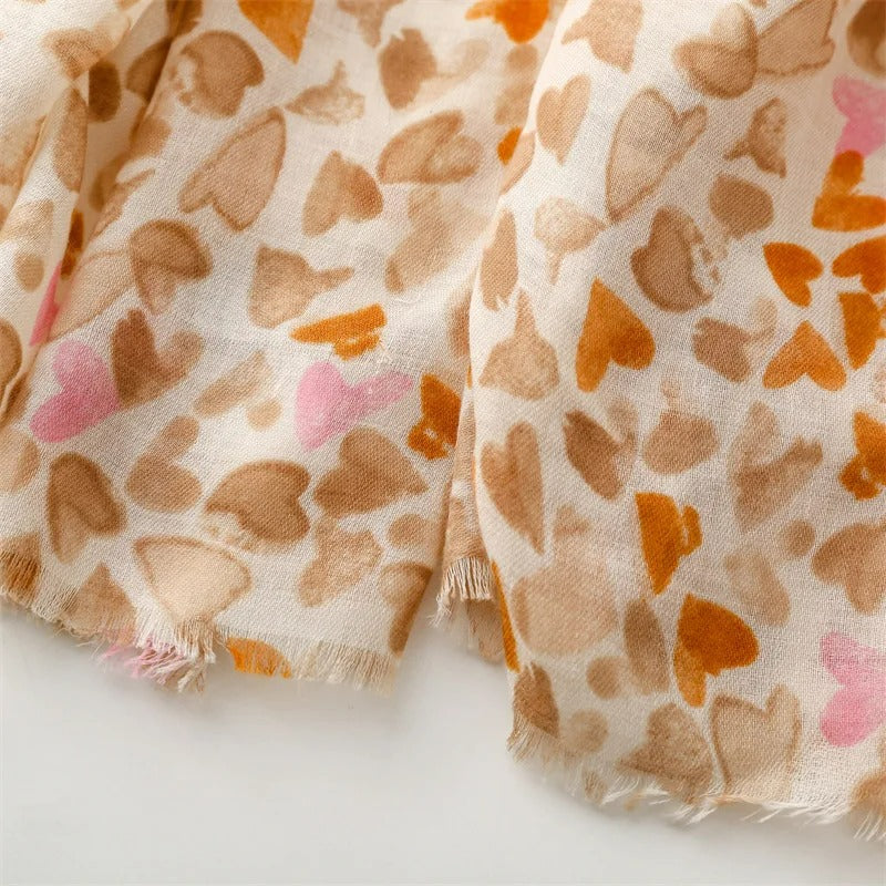 Foulard Femme Nuances De Cœurs