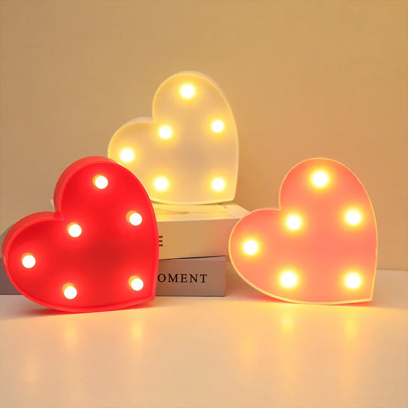 Lampe à Poser Design Coeur