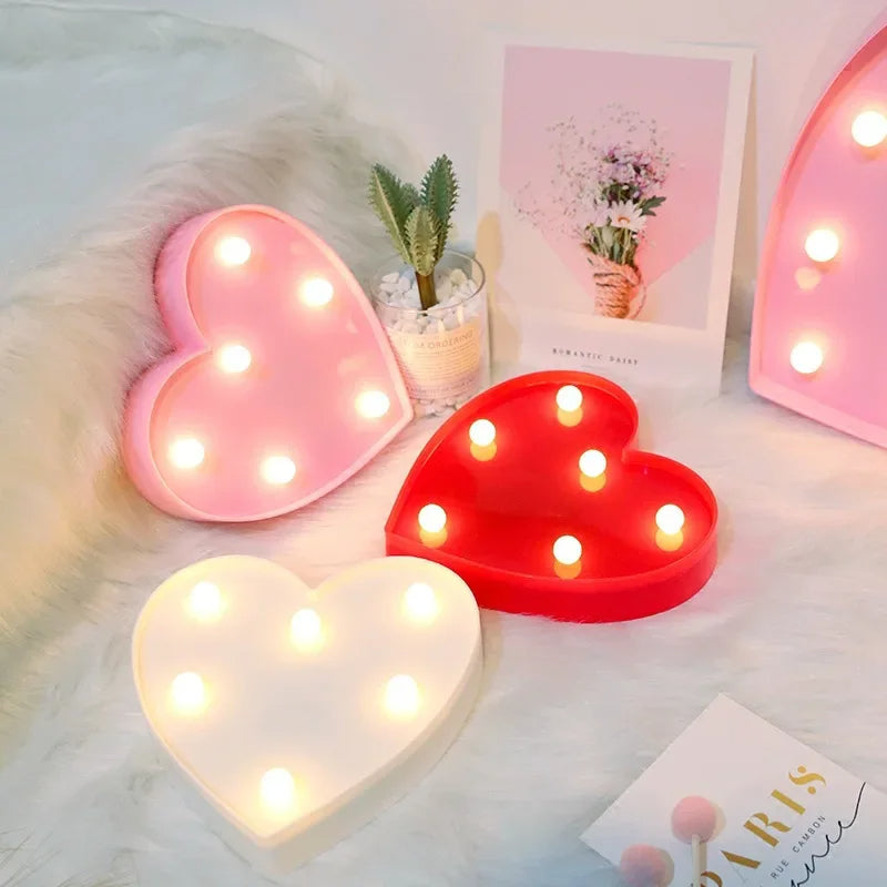 Lampe à Poser Design Coeur