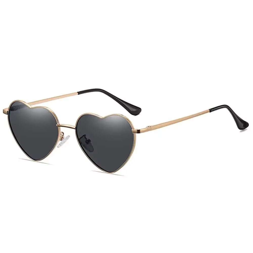 Lunettes Coeur Années 90 sur fond blanc