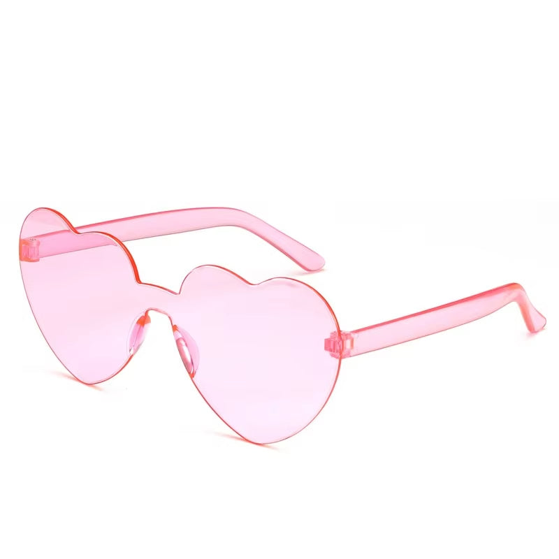 Lunettes de Soleil Coeur Vintage
