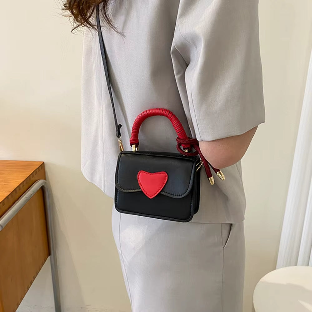 Mini Sac à Main Femme Coeur