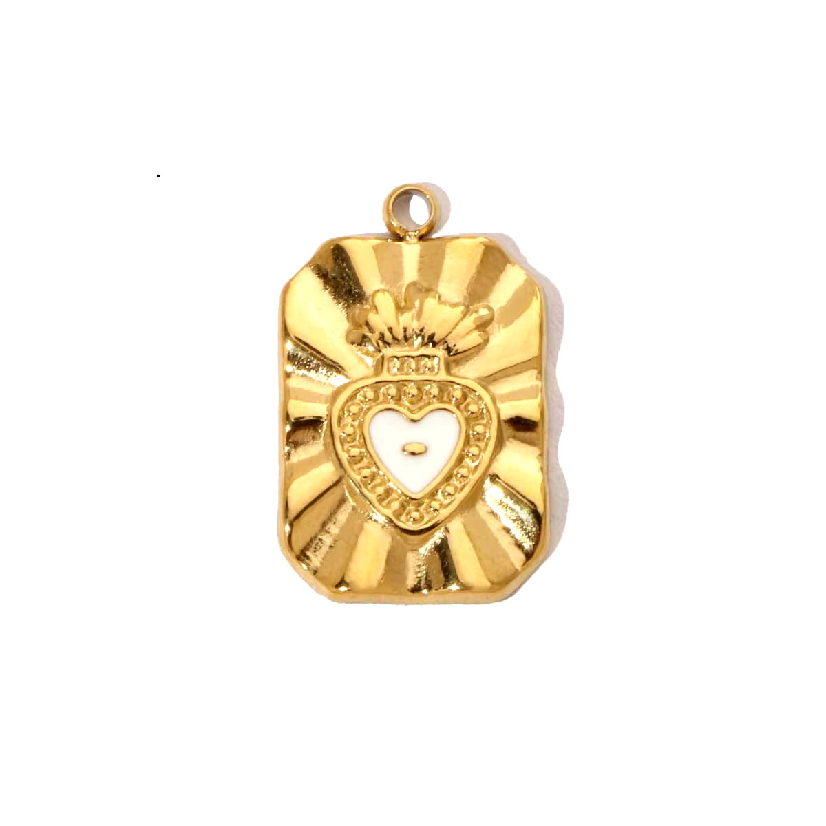 Pendentif Coeur Acier Inoxydable