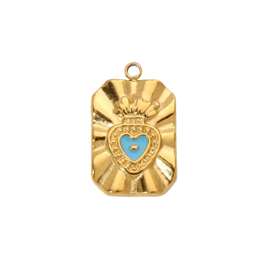 Pendentif Coeur Acier Inoxydable