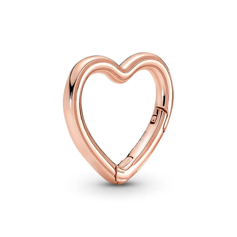 Pendentif Métal en Forme de Coeur