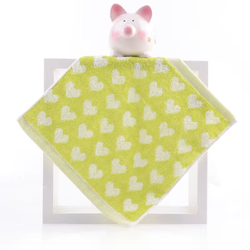 Petite Serviette Visage Coeur