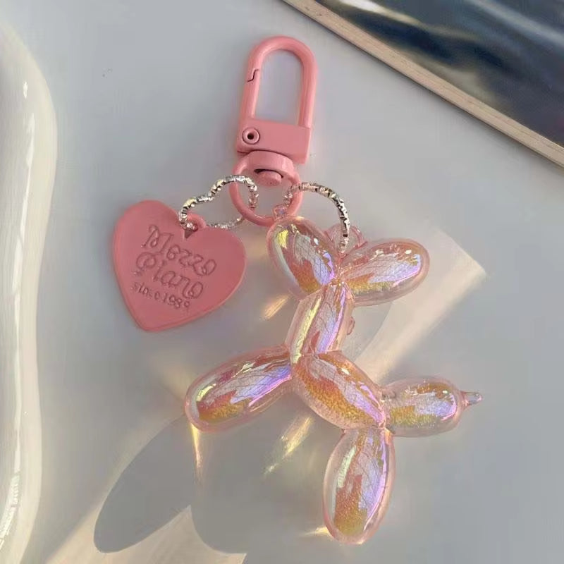 Porte Clé Coeur et Chien