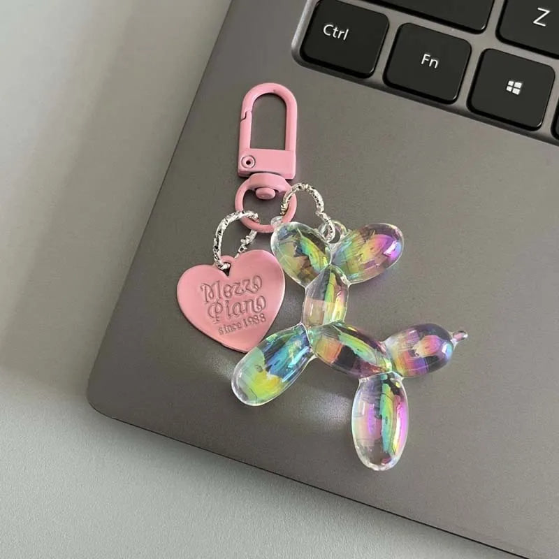 Porte Clé Coeur et Chien