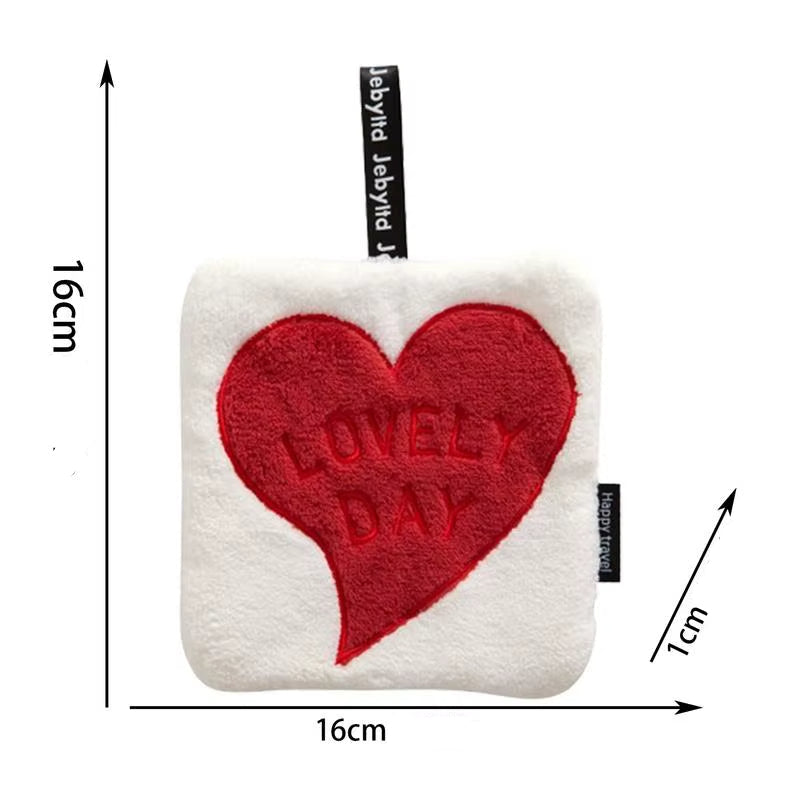 Serviette Main Coeur Love