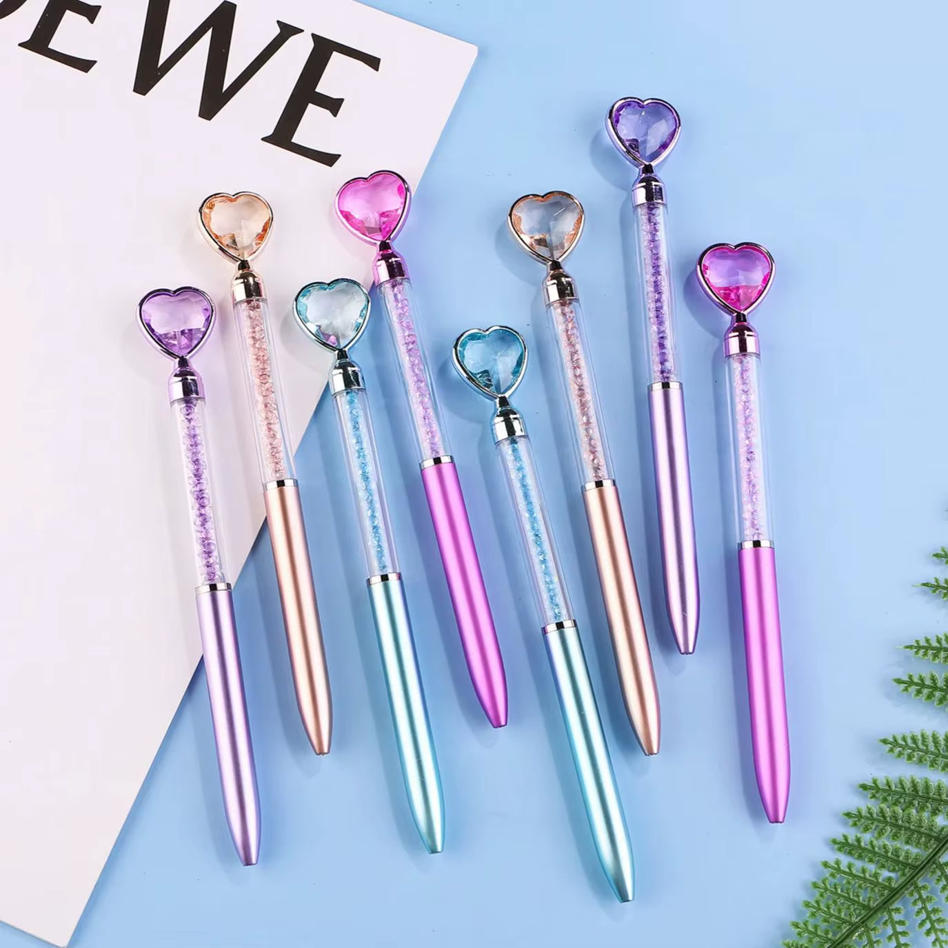 Stylos à Bille Métal Coeur
