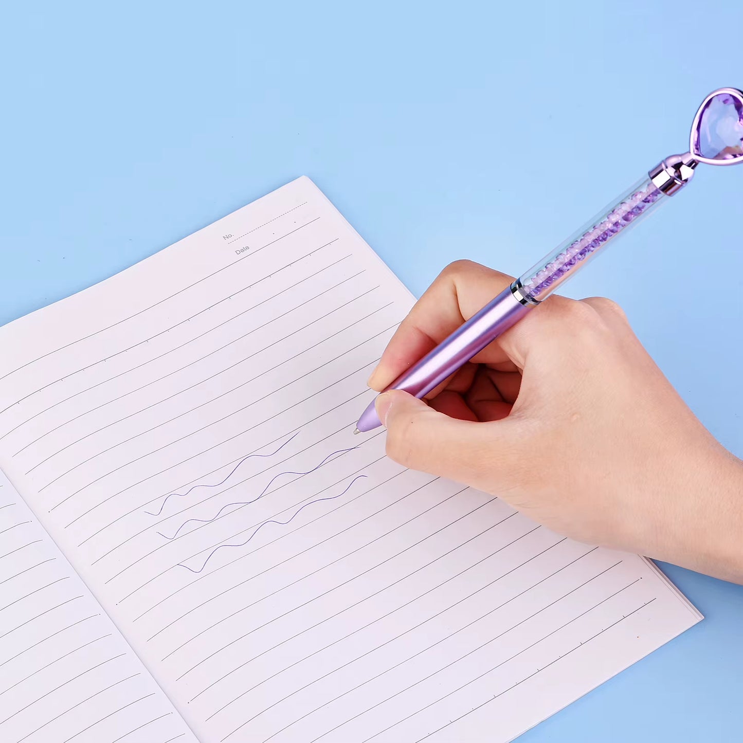 Stylos à Bille Métal Coeur