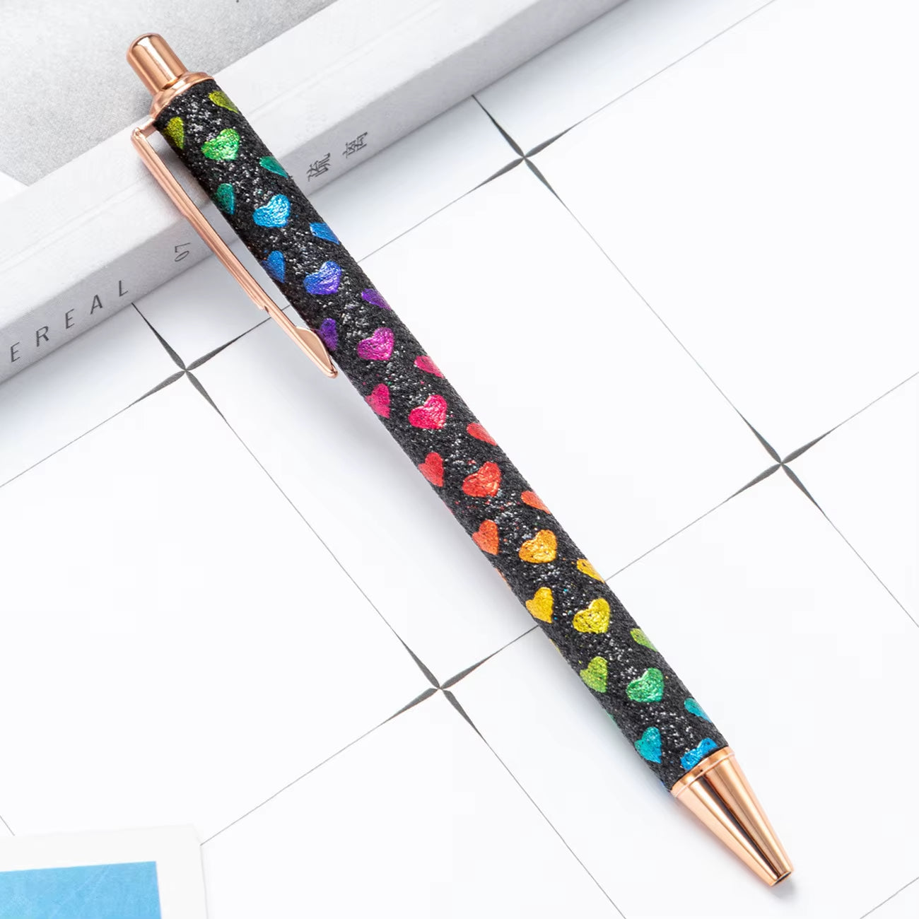 Stylos à Motif Coeur