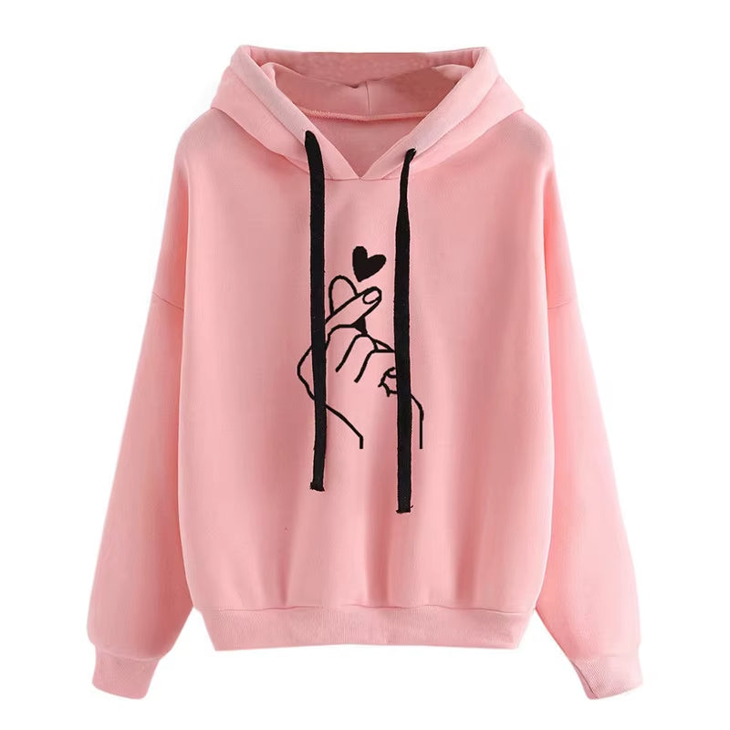 Sweat Femme Décontracté à Capuche
