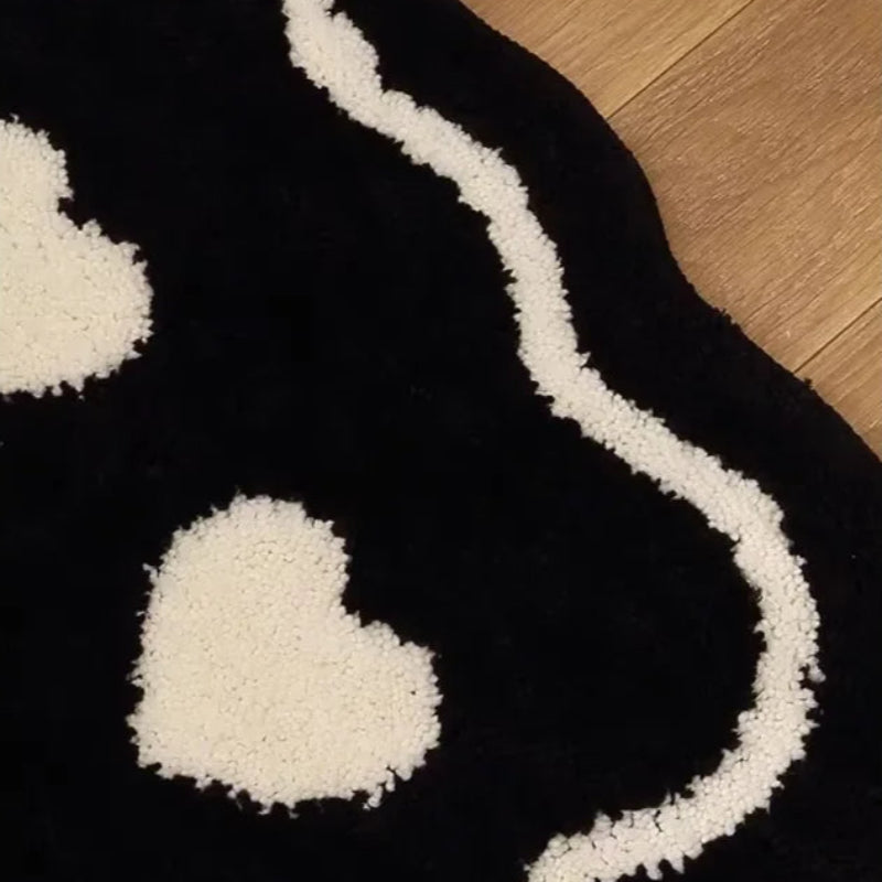 Tapis Rectangulaire à Coeur Moelleux