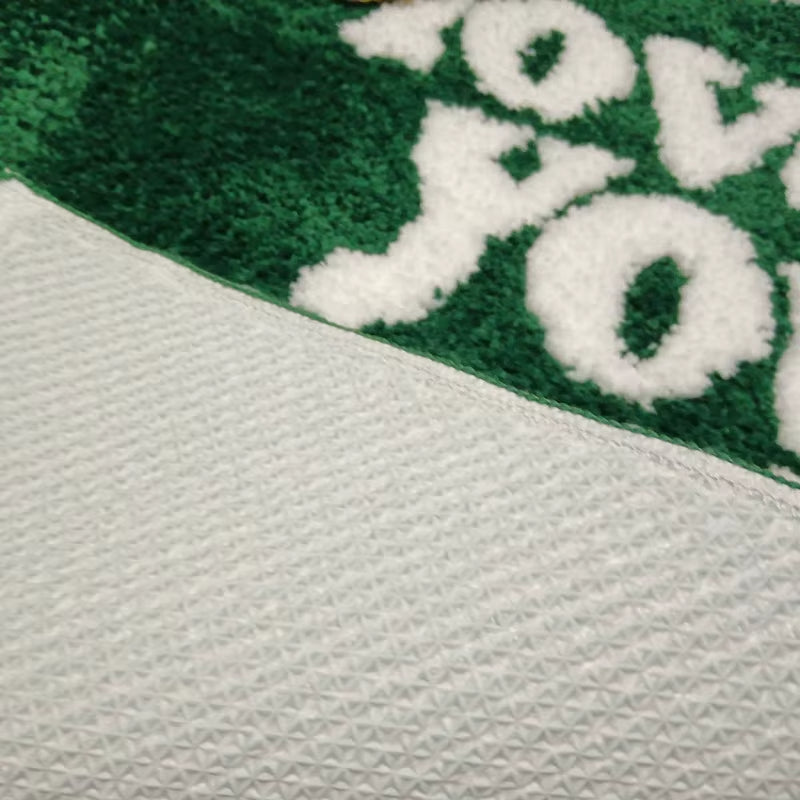 Tapis Vert Coeur Moelleux