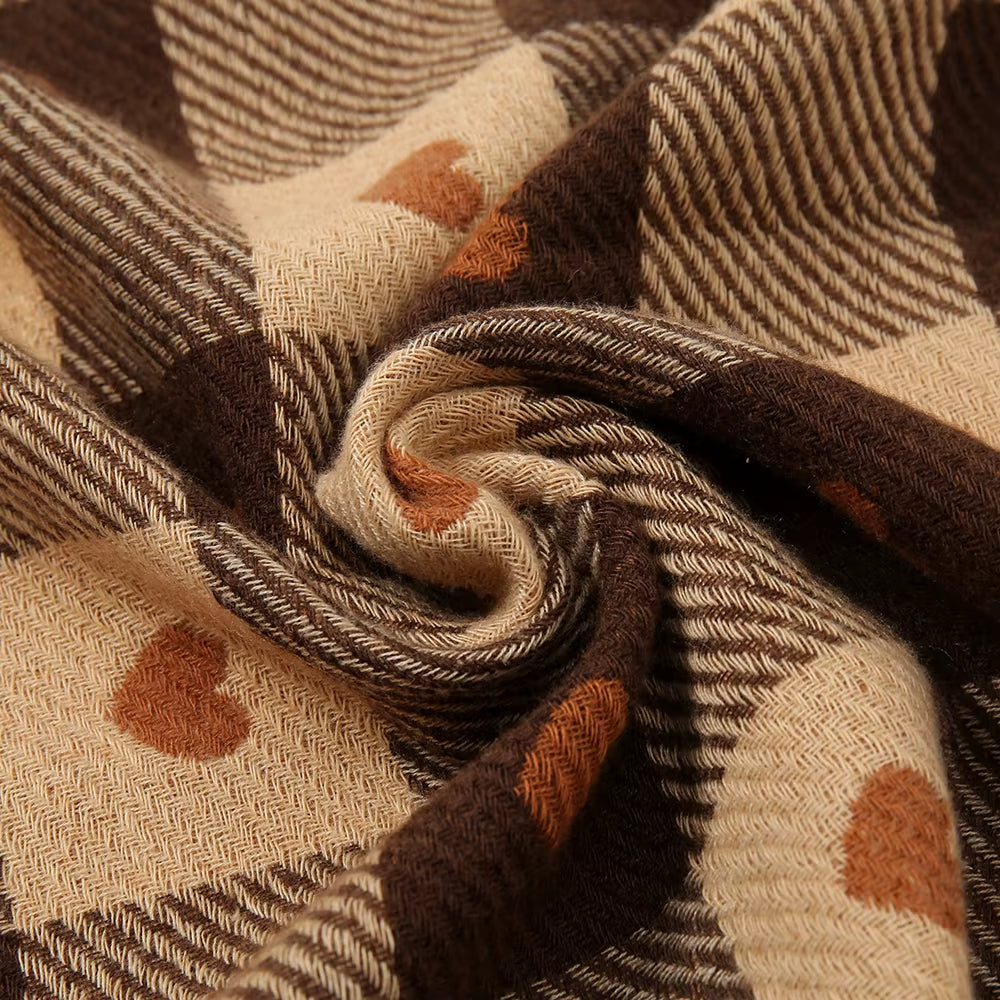 Echarpe Femme Large à Coeur