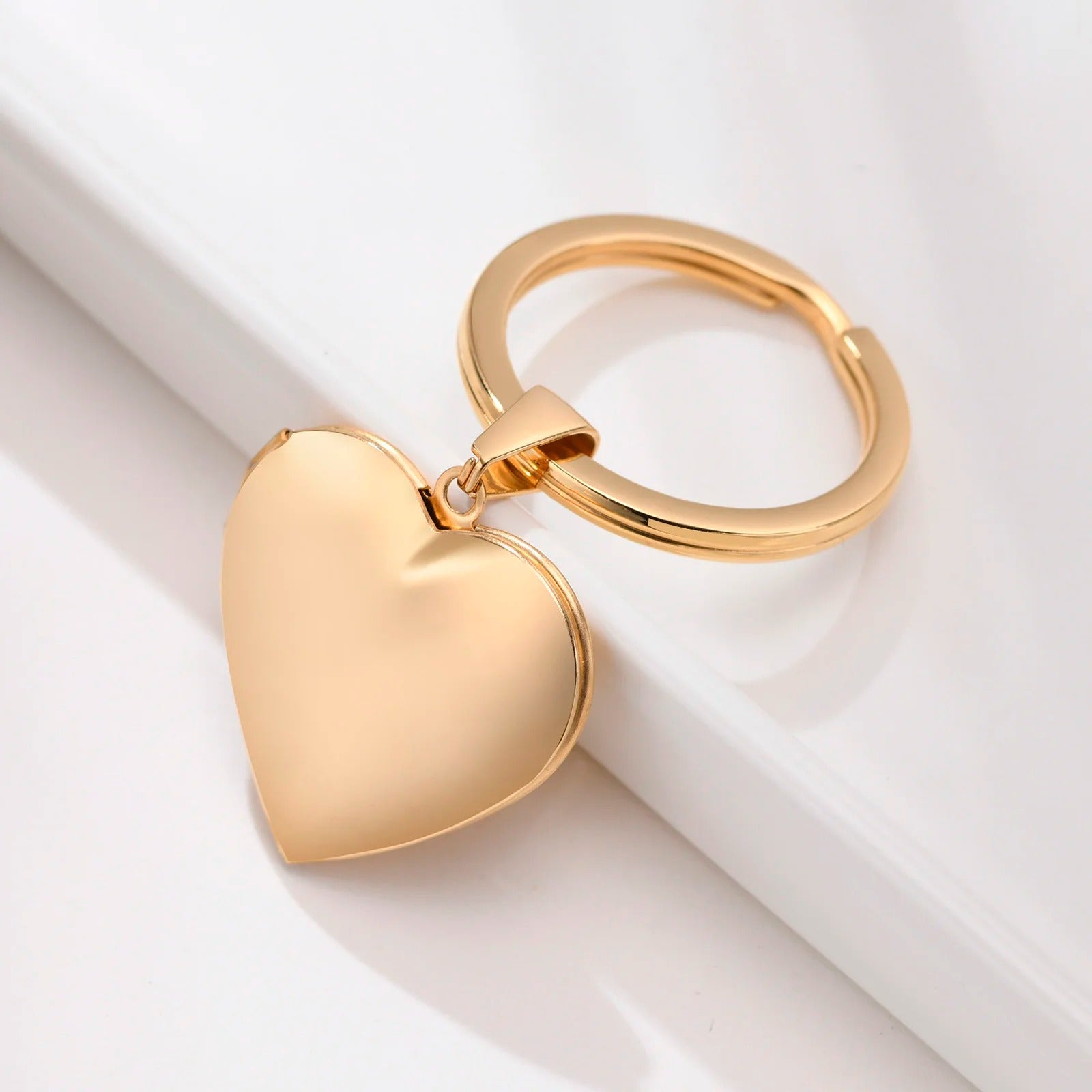 Porte Clé Cœur Porte-Photo