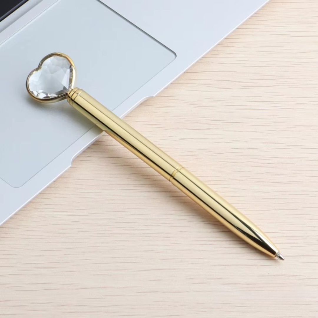 Stylo à Bille Sceptre en Forme de Cœur