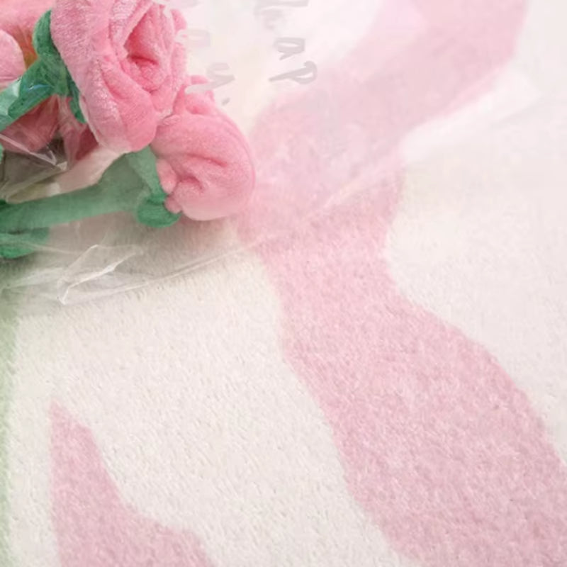 Tapis Rose Coeur Brisé